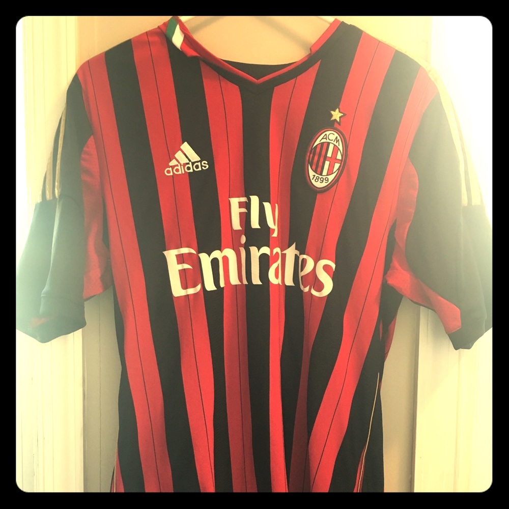 Adidas AC Milan 2013-14 Home Kit / Jersey